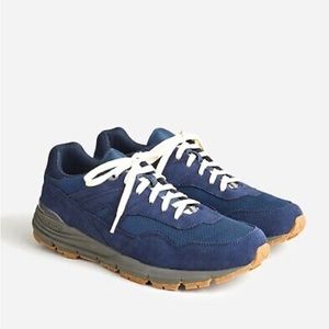 New JCrew Vibram Navy Trail Running shoes